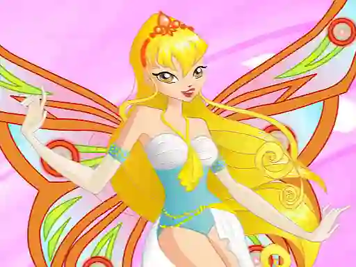 Leikur Stella Beauty Fairy Dress Up á netinu