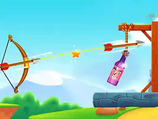 Leikur Archery Bottle Shoot á netinu