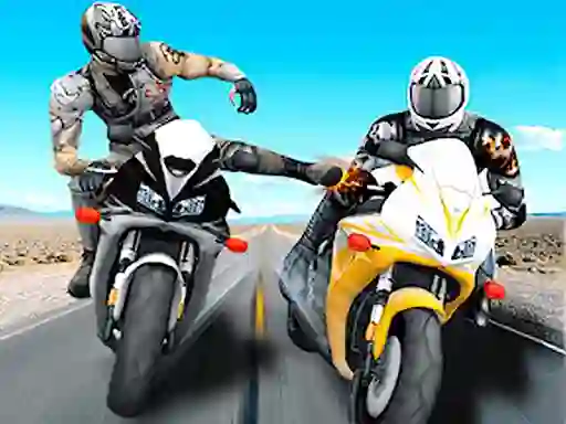 Leikur Motobike Attack Race Master á netinu