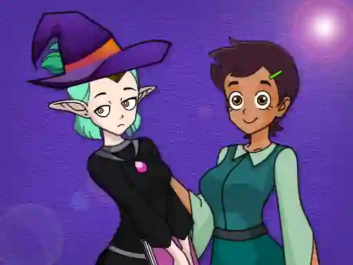 Leikur Owl Witch BFF Dress Up á netinu