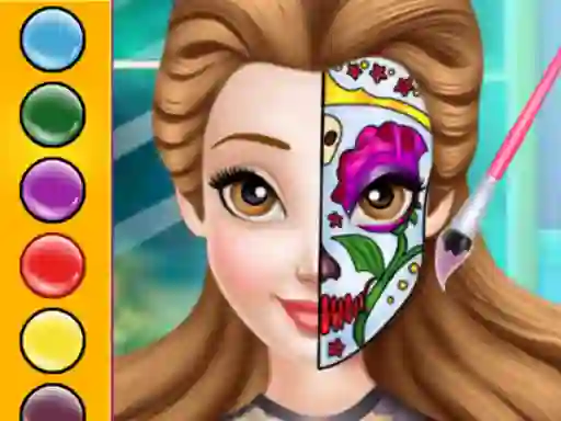 Leikur Princess Face Painting Trend á netinu