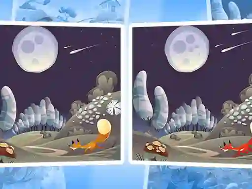 Leikur Find Seven Differences á netinu