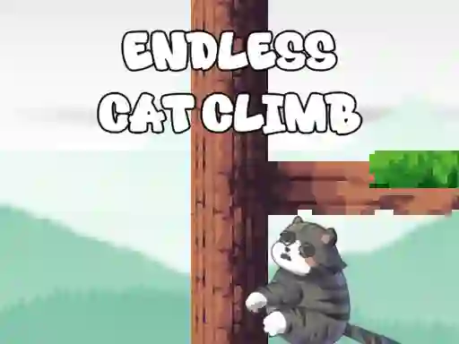 Leikur Endless Cat Climb á netinu