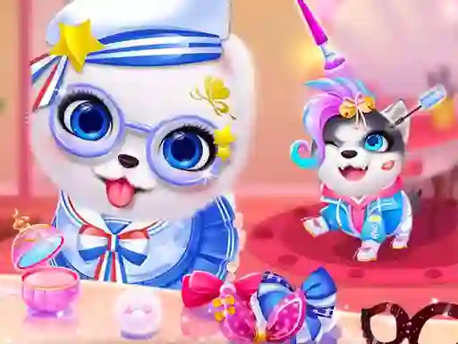 Leikur Cute Virtual Dog á netinu