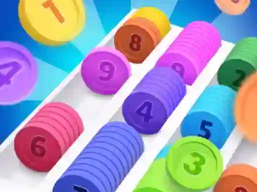 Leikur Coin Sort Puzzle á netinu