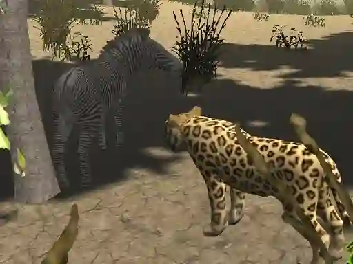 Leikur African Cheetah Hunting Simulator á netinu