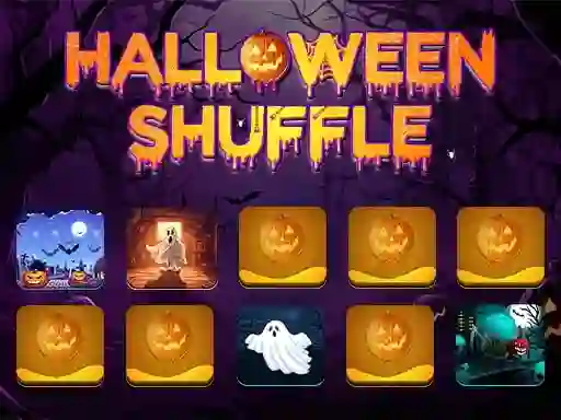 Leikur Halloween Shuffle á netinu