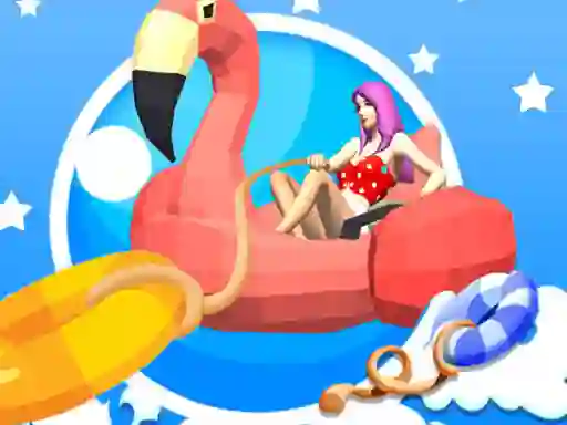 Leikur Bikini Surfing Rescue á netinu