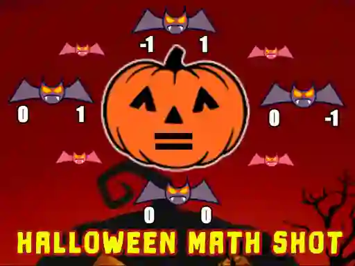 Leikur Halloween Math Shot á netinu