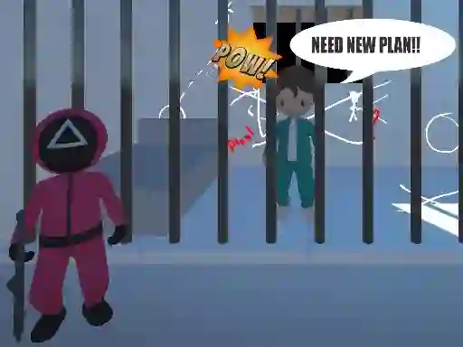 Leikur Escape Plan in Squid Game á netinu