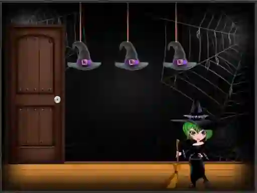 Leikur Amgel Halloween Room Escape 32 á netinu