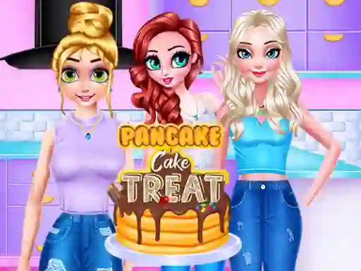 Leikur Pancake Cake Treat á netinu