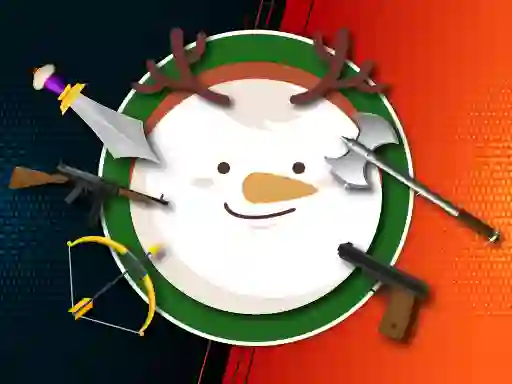 Leikur Kick The Snowman Xmas á netinu