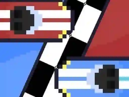 Leikur Pixel Racers á netinu