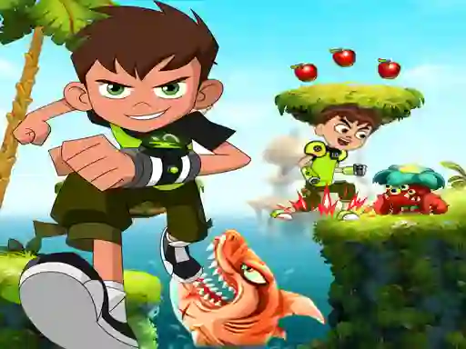 Leikur Ben 10 Super Run Fast á netinu