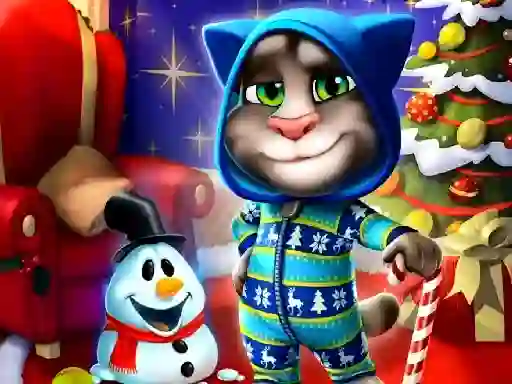 Leikur Christmas Tom Spot The Difference á netinu