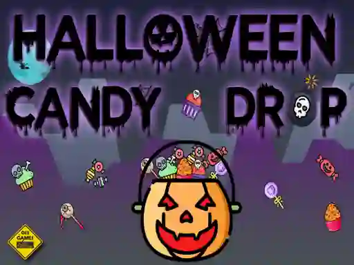 Leikur Halloween Candy Drop á netinu