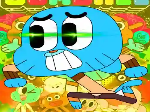 Leikur Gumball Runner adventure á netinu
