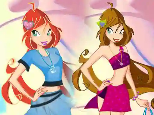 Leikur Winx Bloom Casual á netinu