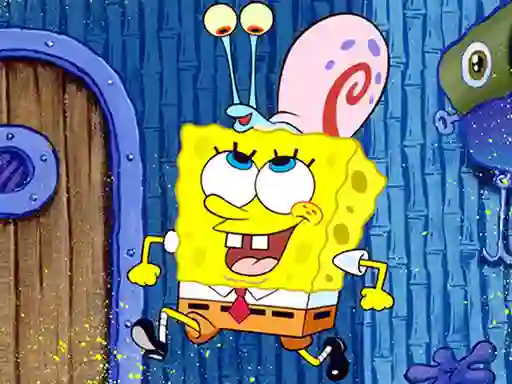 Leikur Spongebob Coloring á netinu