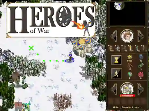 Leikur Heroes Of War á netinu