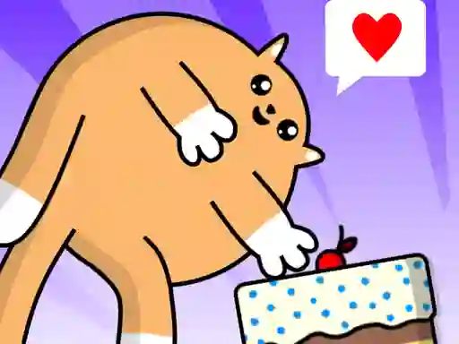 Leikur Cats Love Cake á netinu