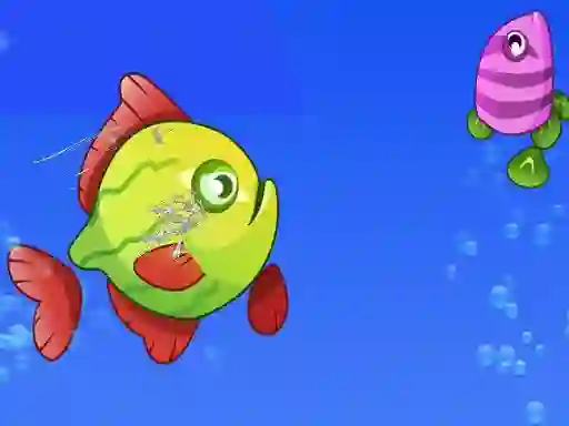 Leikur Fish Grow Eating Fish á netinu