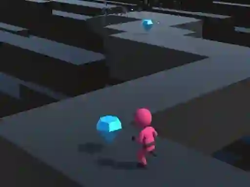 Leikur ZigZag Squid Game Runner á netinu