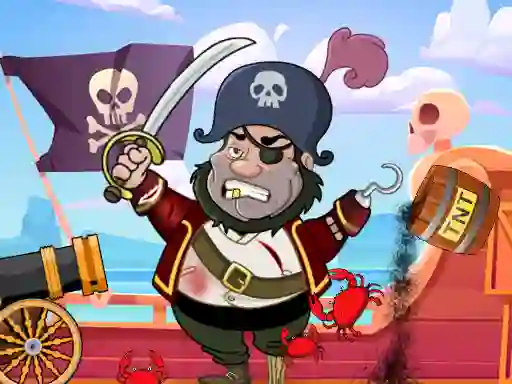 Leikur Kick The Pirate á netinu