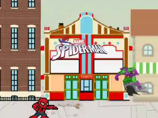 Leikur Marvel Spider-man vs Goblin á netinu