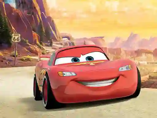 Leikur Lightning McQueen Hidden á netinu