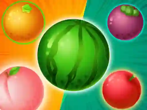 Leikur Fruits merge Battle á netinu