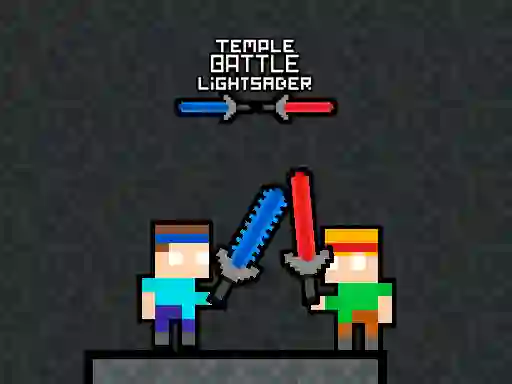 Leikur Temple Battle Lightsaber á netinu