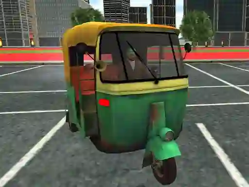 Leikur TukTuk Rickshaw City Driving Sim á netinu