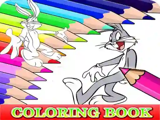 Leikur Coloring Book for Bugs Bunny á netinu