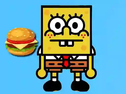 Leikur SpongeBob Hidden Burger á netinu