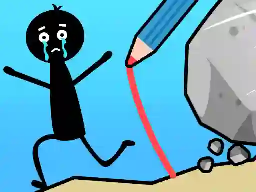 Leikur Save The Stick: Draw Line á netinu