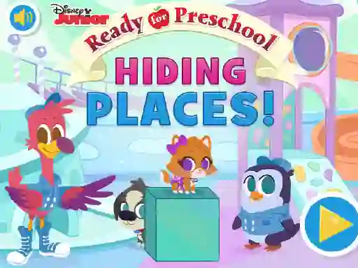 Leikur Ready for Preschool Hiding Places á netinu