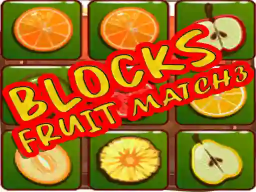 Leikur Blocks Fruit Match3 á netinu