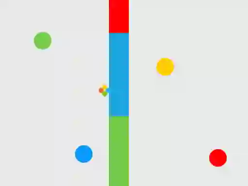 Leikur Jumping Dot Colors á netinu