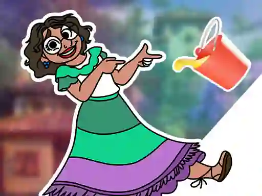 Leikur Encanto Coloring Book á netinu