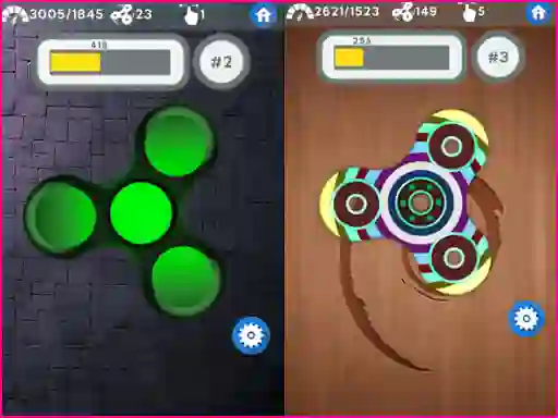 Leikur Hand Spinner Simulator á netinu