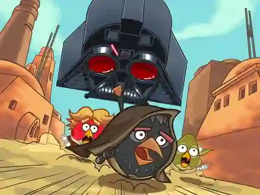 Leikur Angry Birds Star Wars Coloring á netinu