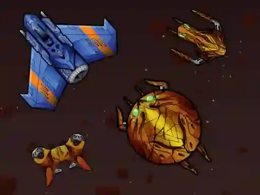 Leikur UFO Attack á netinu