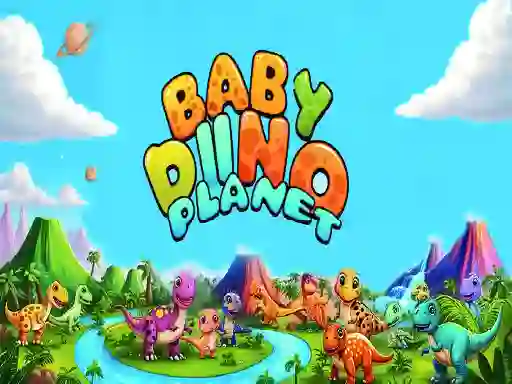 Leikur Baby Dino Planet á netinu