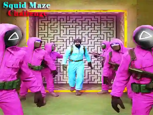 Leikur Squid Maze Challenge á netinu