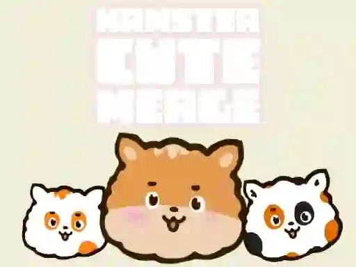 Leikur Hamster Cute Merge á netinu