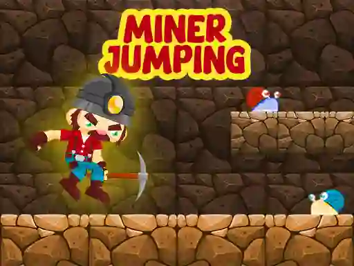 Leikur Miner Jumping á netinu