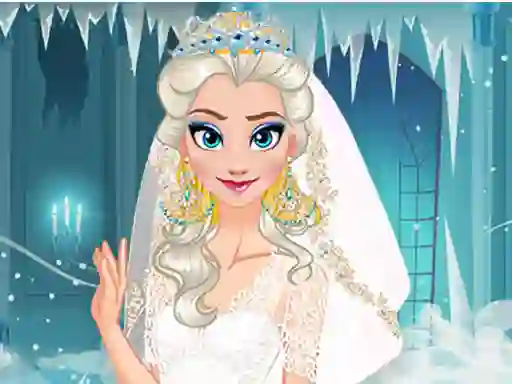 Leikur Ice Queen Wedding Planner á netinu