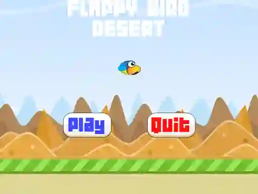 Leikur FLAPPY BIRD DESERT á netinu
